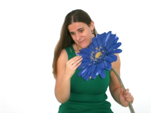 komode Blumenkleid