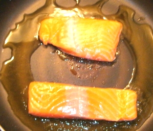 Fisch in der Pfanne
